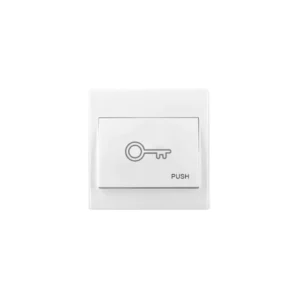 ZKTeco K-08 — Bouton de Sortie Mécanique Carré 86×86 mm (Contact NO/COM)