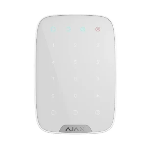 Clavier tactile sans fil AJAX Blanc AJ-KEYPAD