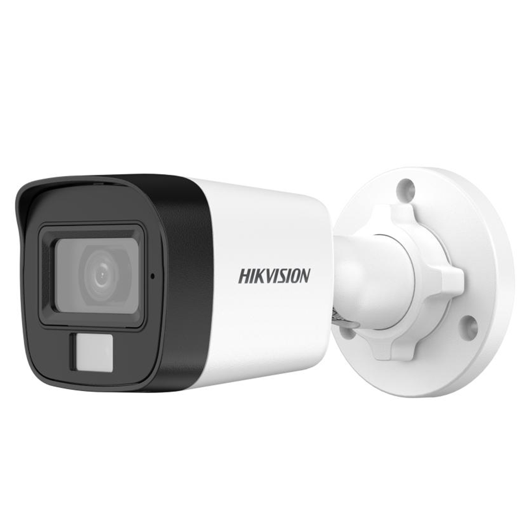 Hikvision DS-2CE16D0T-LFS – Caméra bullet analogique 2 MP 1080P Full HD Smart Hybrid Light Audio sur coaxial 2.8mm IP67 4-en-1 (TVI/AHD/CVI/CVBS)